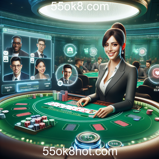 A Emocionante Experiência dos Jogos Ao Vivo em 55ok8.com